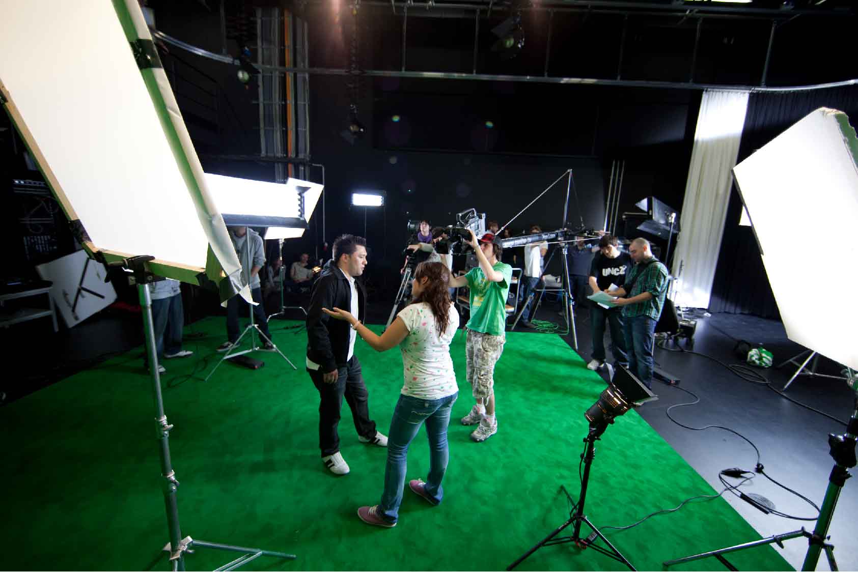 Hochschule Offenburg: Studio-Aufnahme live