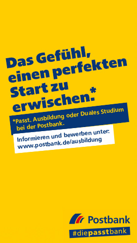 Darum bei uns: Postbank- Eine Niederlassung der Deutsche Bank AG