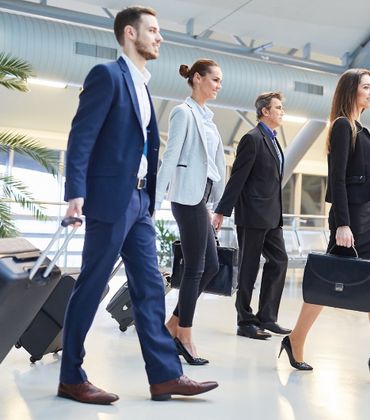 Die erste Geschäftsreise