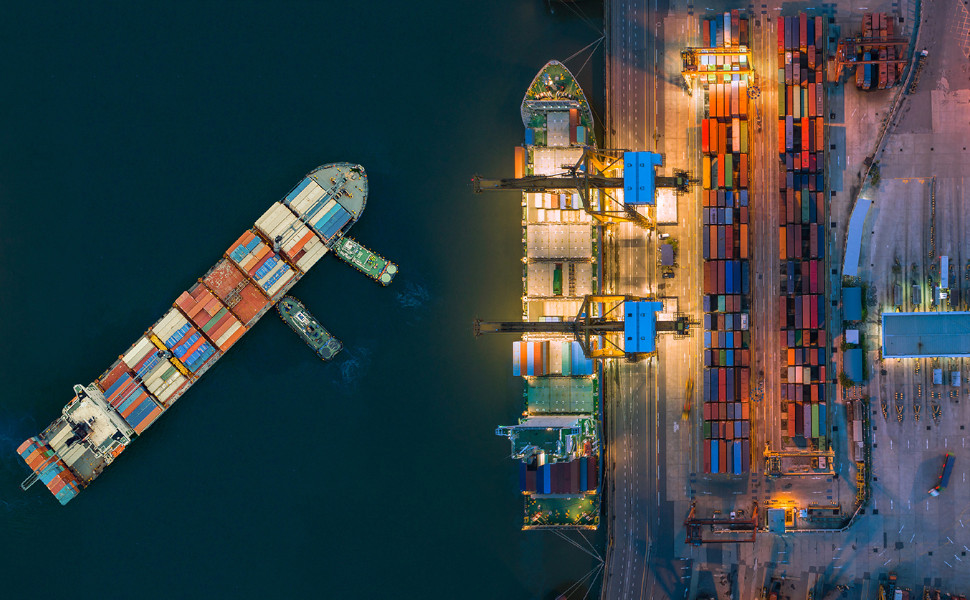 Einsatz von IT in der Logistik.